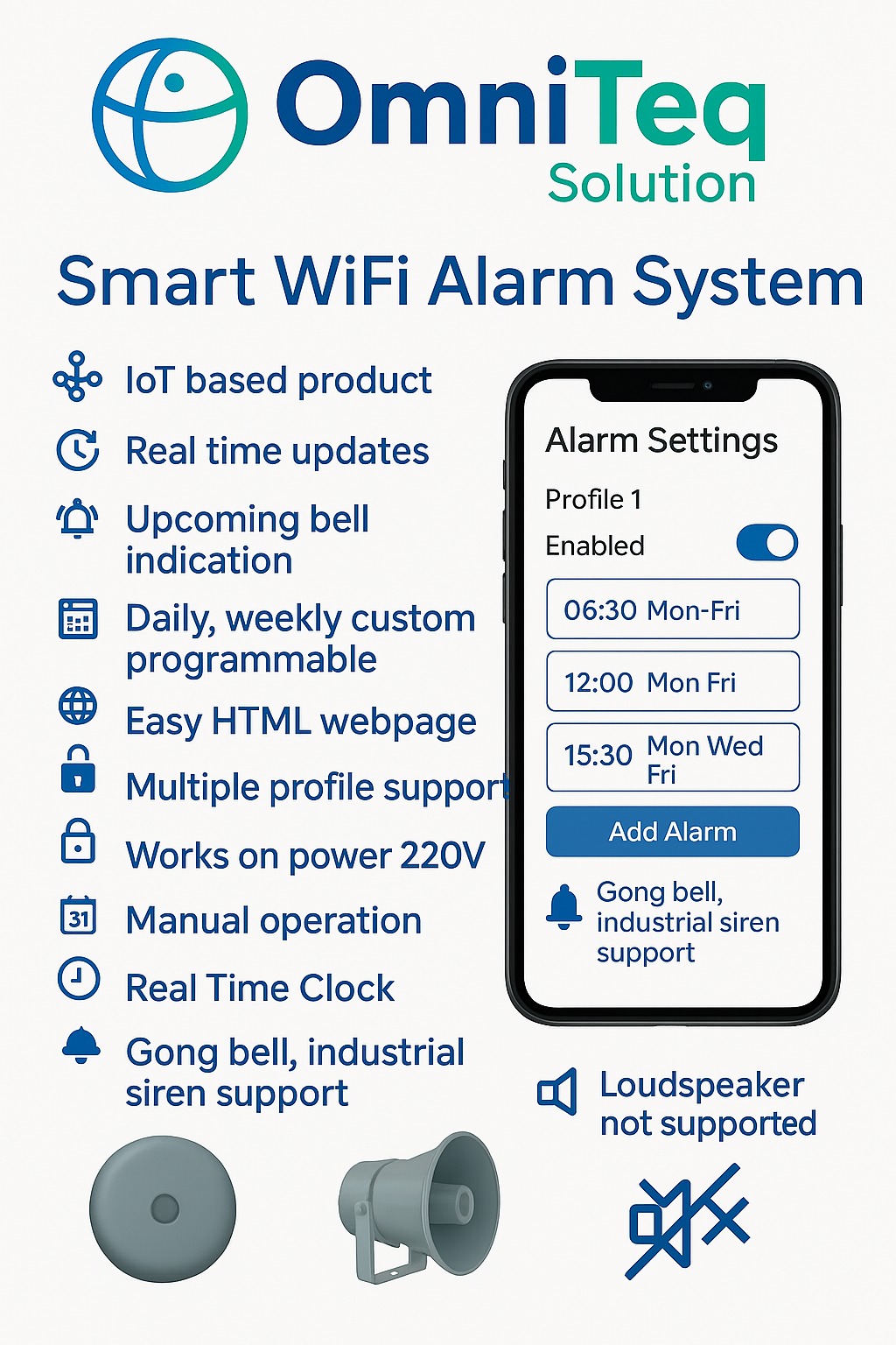 School Alarm Interface 01